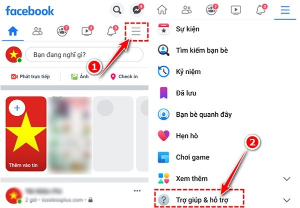 Hướng dẫn mở chặn like share trên Facebook